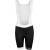 bibshorts F POINTS LADY with pad, black-white M