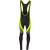 bibtights FORCE F58 with pad, black-fluo M