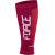 calf sleeves FORCE COMPRESS, claret-red L-XL