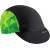 cap cycling with visor FORCE CORE,black-fluo L-XL