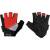 gloves F DARTS gel,w/o fastening,red-grey L