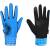 gloves F EXTRA 17, spring-autumn, blue M
