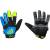 gloves FORCE KID MTB AUTONOMY, black-blue XL