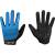 gloves FORCE MTB SWIPE summer, blue L
