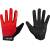 gloves FORCE MTB SWIPE summer, red XL
