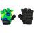 gloves FORCE PLANETS KID, green-yellow M