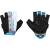 gloves FORCE RADICAL, black-white-blue L