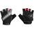 gloves FORCE RIVAL, black-grey L