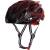 helmet FORCE BULL HUE, black-red S-M