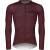 jersey FORCE CHARM long sleeve, claret XS