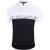jersey FORCE ROCK short sleeves, black-white 4XL