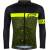 jersey FORCE SPRAY long sleeves, army-fluo L