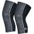 knee warmers FORCE WIND-X, black L