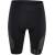 shorts F SHINE to waist with pad,black 3XL