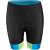 shorts F VICTORY LADY to waist w pad, blk-blue S