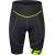 shorts FORCE B30 to waist with pad,black-fluo 3XL