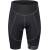 shorts FORCE B30 to waist with pad,black-grey 3XL