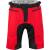 shorts FORCE MTB-11 with sep. pad, red 3XL