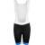 bibshorts F GEM LADY with pad, black-blue L