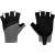 gloves FORCE EVEN w/o fastening, grey-black L