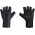 gloves FORCE RAVEN without fastening, black L