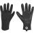 gloves neoprene FORCE RAINY, black L