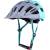 helmet FORCE CORELLA MTB, grey-turquoise S-M