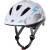 helmet FORCE FUN FLOWERS child, white-grey-blue M