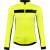 jacket F FROST LADY softshell zimní, fluo-black L