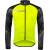 jacket FORCE WINDPRO windproof, fluo-black 3XL