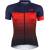 jersey F ASCENT LADY short sl, blue-red L