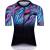 jersey F LIFE short sl, black-blue-pink XL