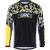 jersey F RECKLESS long sl, black-yellow-grey L