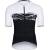 jersey FORCE ART short sl, black-white L