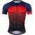 jersey FORCE ASCENT, short sleeves, blue-red L