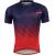 jersey FORCE MTB ANGLE kr. rukáv, blue-red S