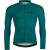 jersey FORCE PURE long sleeve, petrol blue 3XL