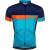 jersey FORCE SPRAY short sleeves, blue-orange M