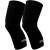 knee warmers FORCE RACE,black XXL