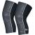 knee warmers FORCE WIND-X, black M