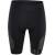 shorts F SHINE to waist with pad,black XS