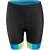 shorts F VICTORY LADY to waist w pad, blk-blue L