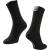 socks FORCE LONGER SLIM, black L-XL/42-46