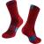socks FORCE NORTH thermo, red-blue S-M/36-41