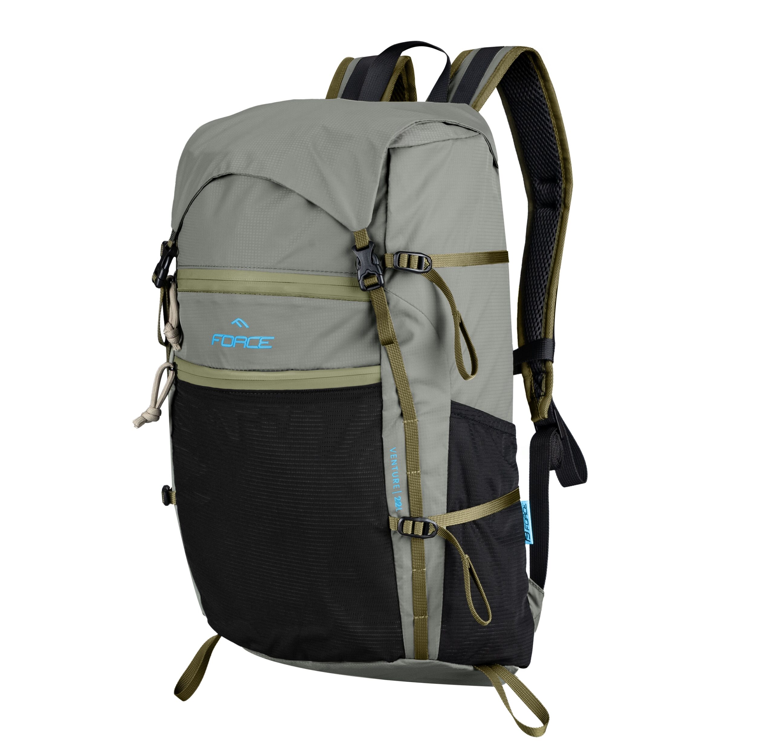 Lightweight and practical leisure backpack with a capacity of 22 L