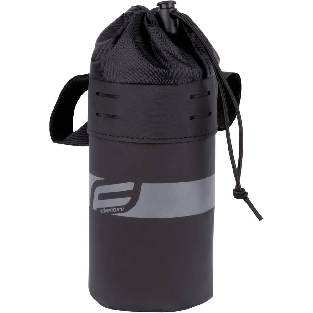 water resistant bag on the handlebars