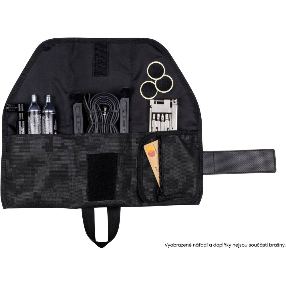 <p>folding tool saddle bag