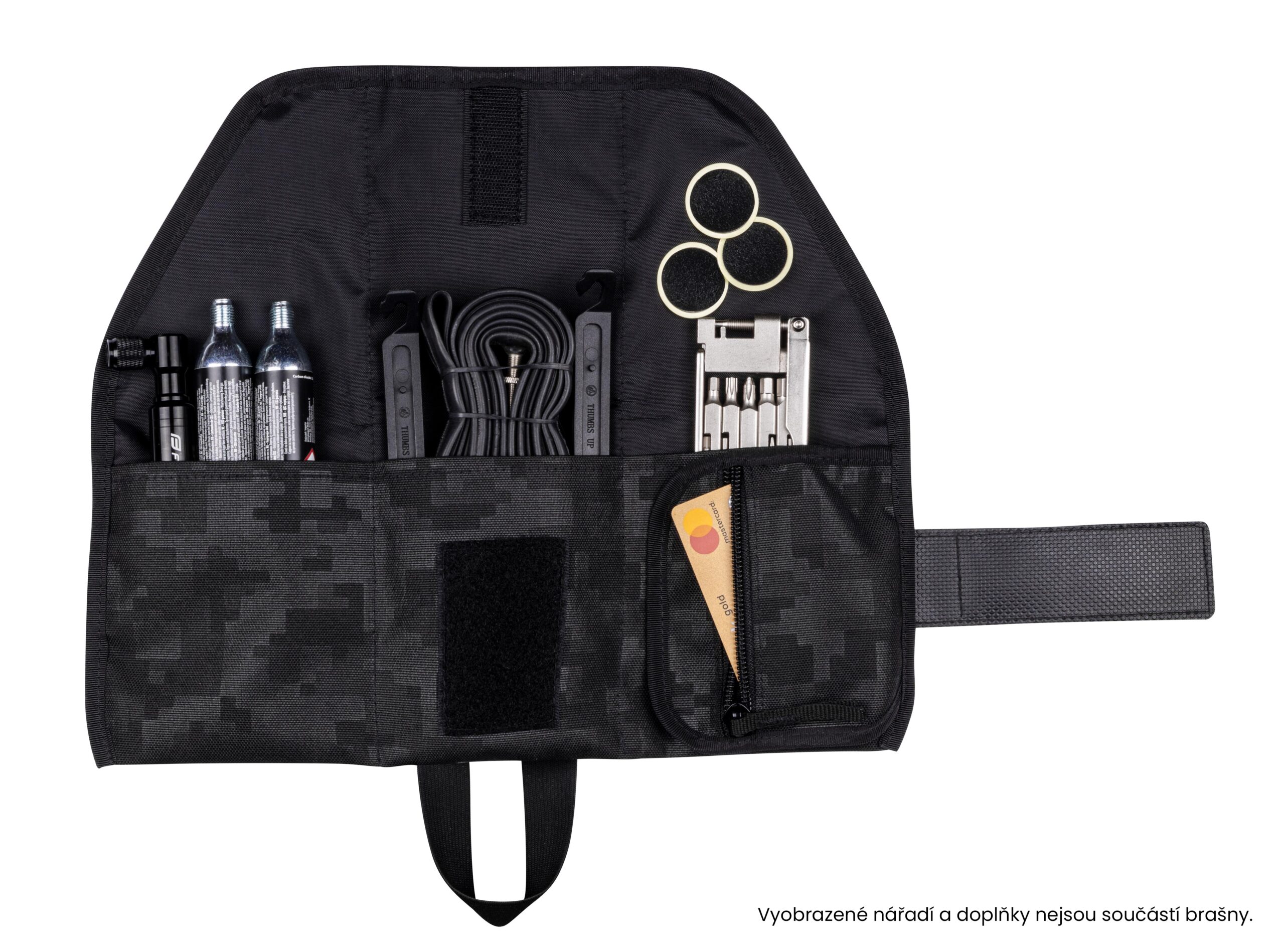 folding tool saddle bag