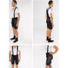 elastic lycra leg hems with silicone<br>mesh at the back<br>material: 75% nylon