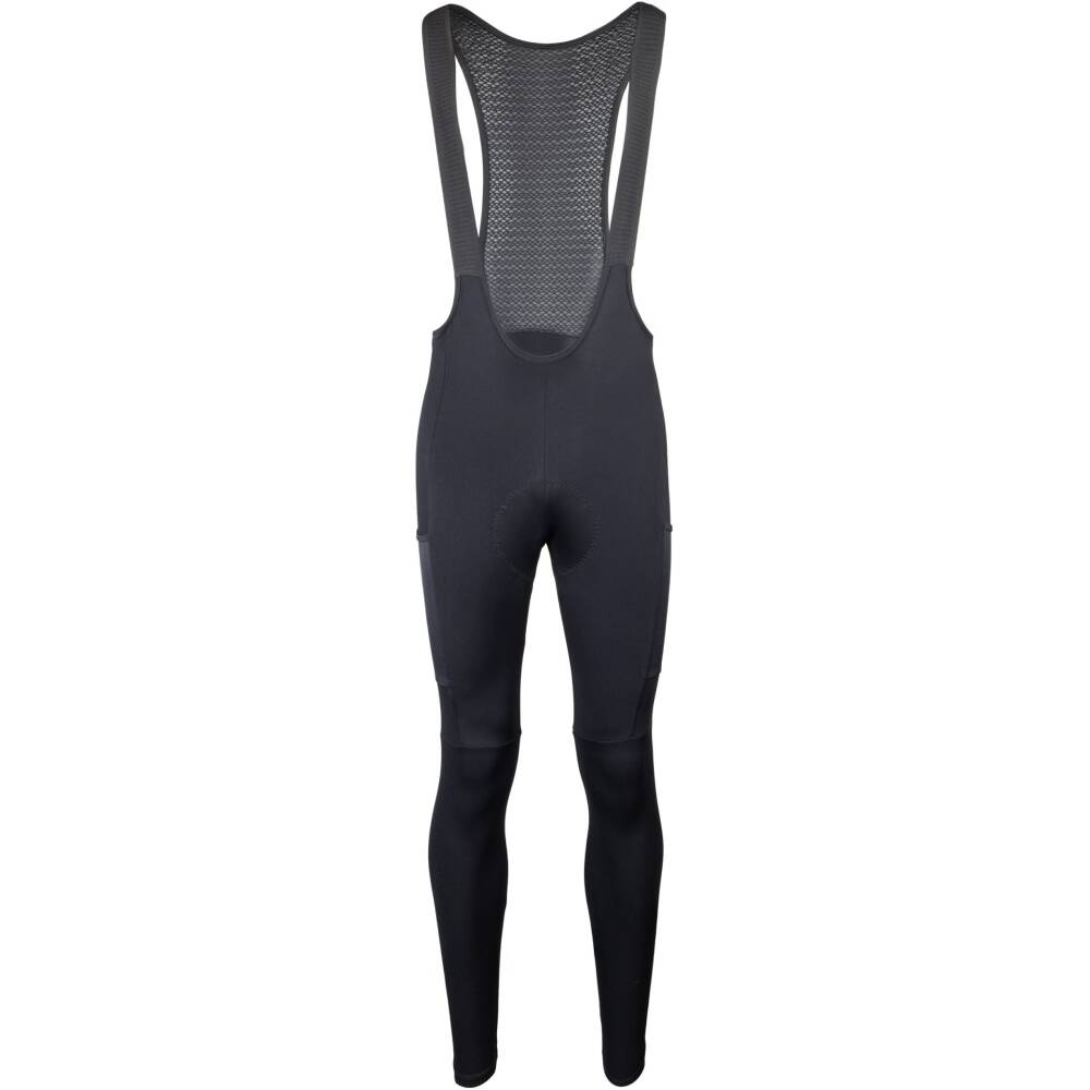 bibtights with pad<br>specially developed two-layer FORCE pad<br>pockets on both legs<br>reflective elements<br>elastic bibs